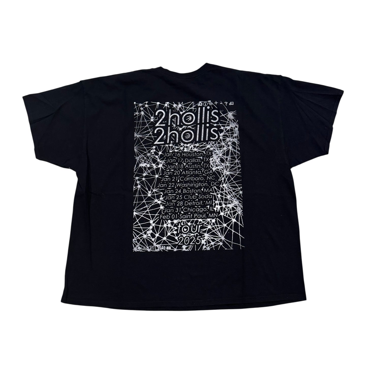 Hardcore Thoughts 2hollis Tour Shirt (XXXL) PERSONALS COLLECTION