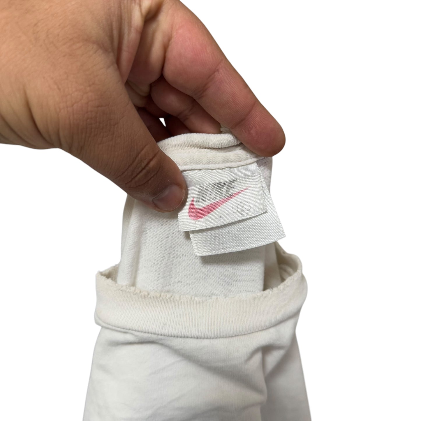 Nike Hoops T-Shirt 90s THRASHED AND FUCKED (XL) PERSONALS COLLECTION