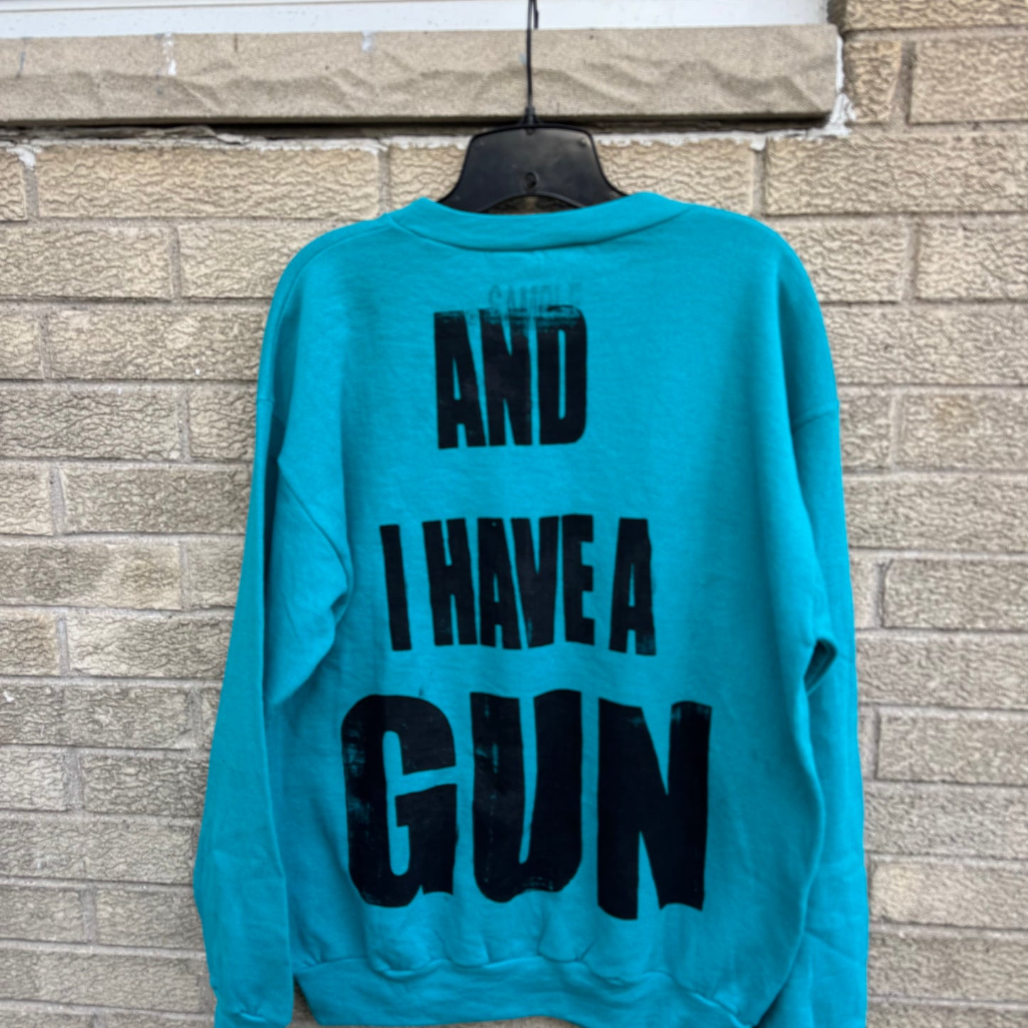 Karma Kills… And I Have A Gun 1/1 Crewneck (Large)