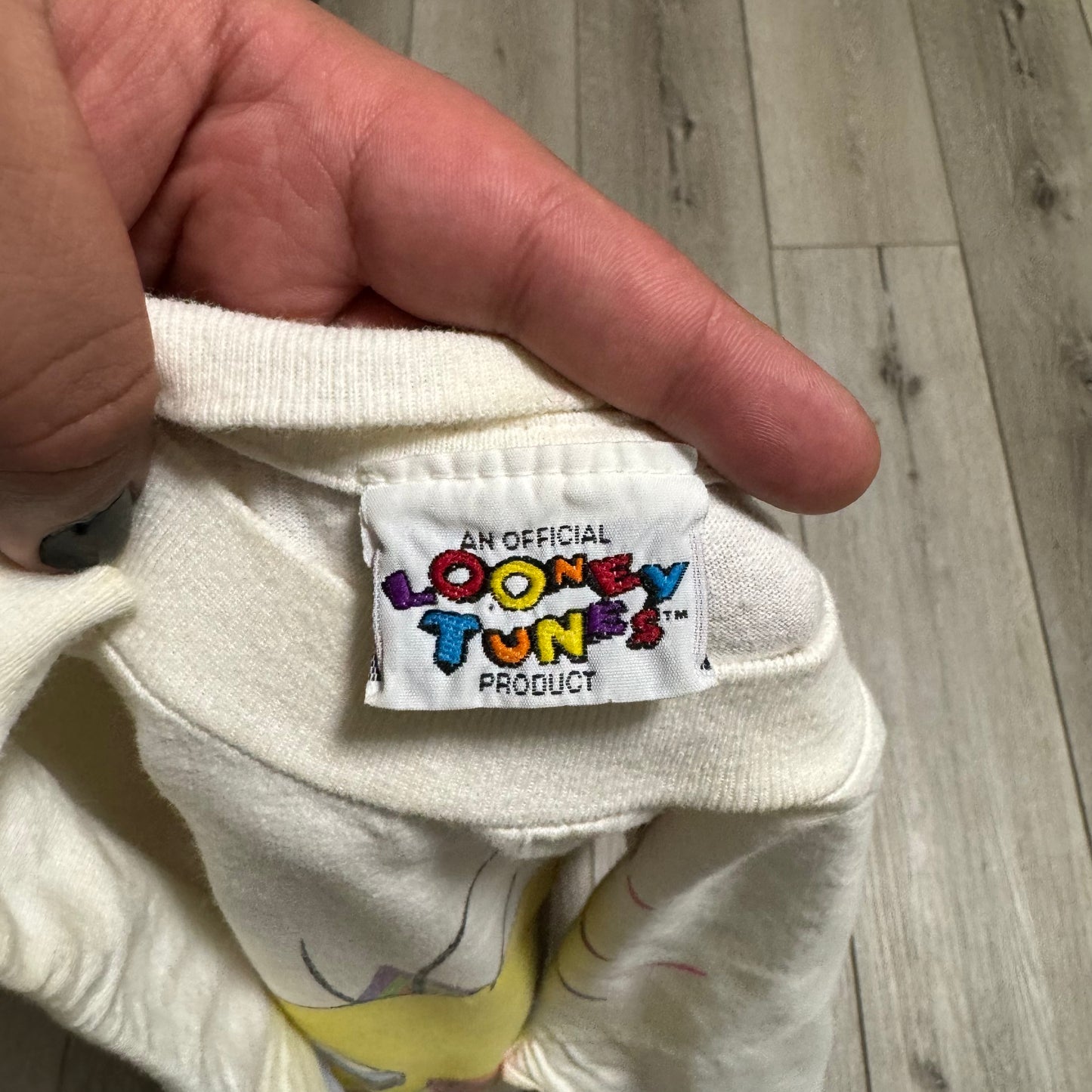 Looney Tunes Tweety Bird T-Shirt 90s (Large)