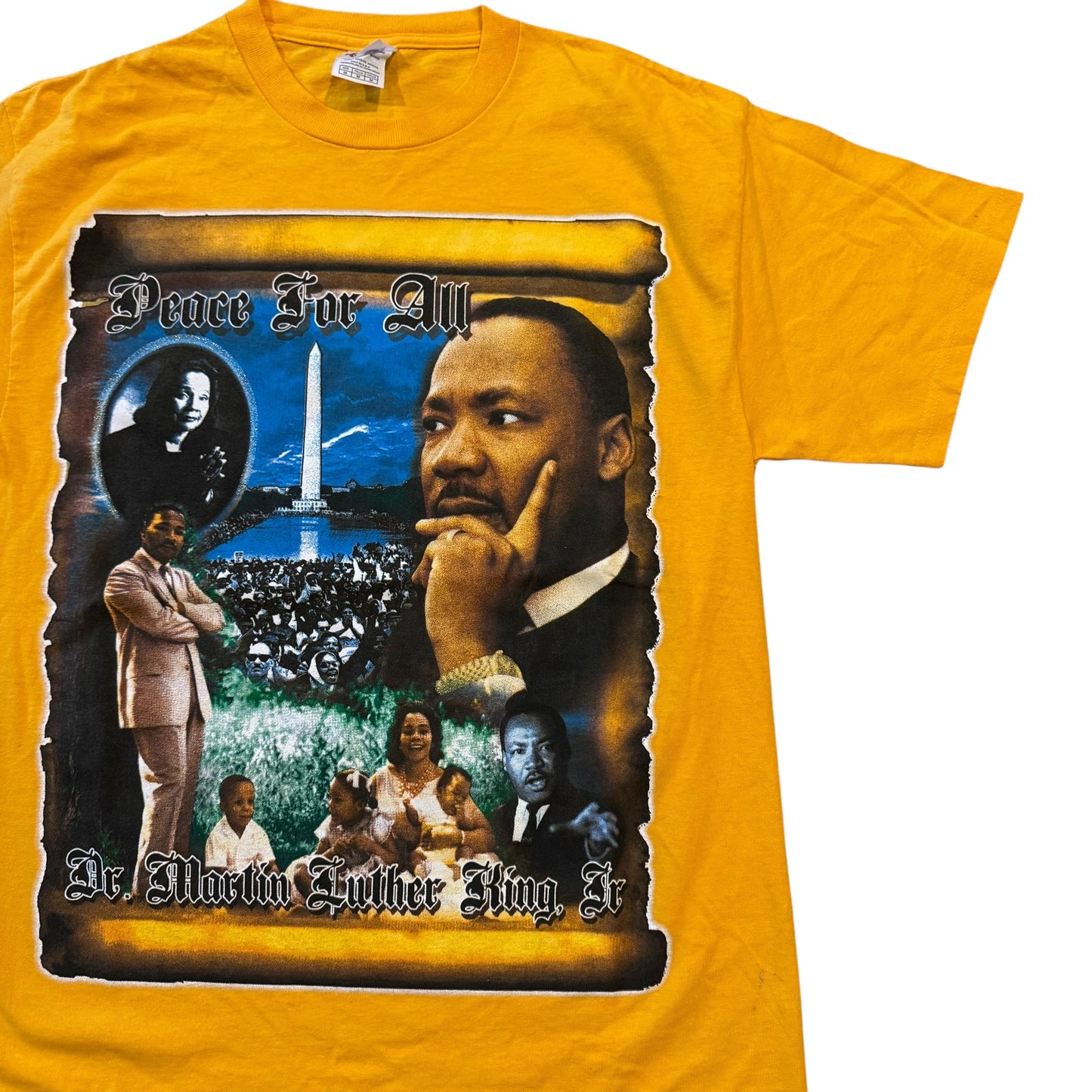 Peace For All Dr. MLK Jr T-Shirt 2000s (Medium)