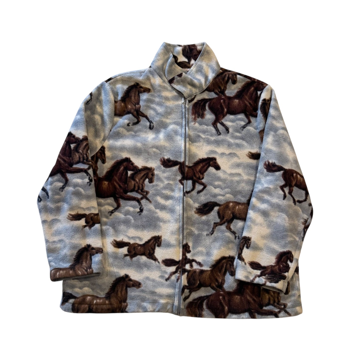 Horses In The Clouds All Over Print Fleece (XXL)