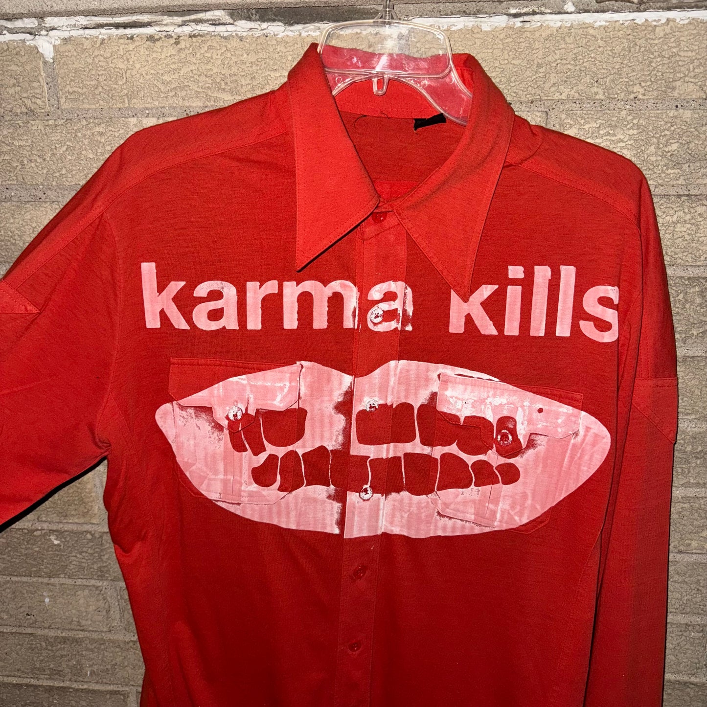 Karma Kills 1/1 Button Up (Women’s XL)