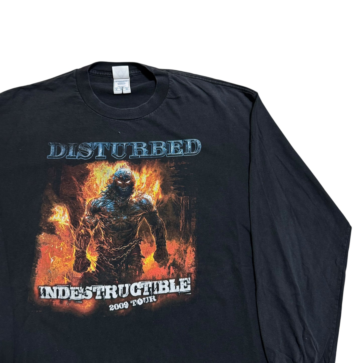 Disturbed Indestructible 2009 Tour Long Sleeve T-Shirt (XL)