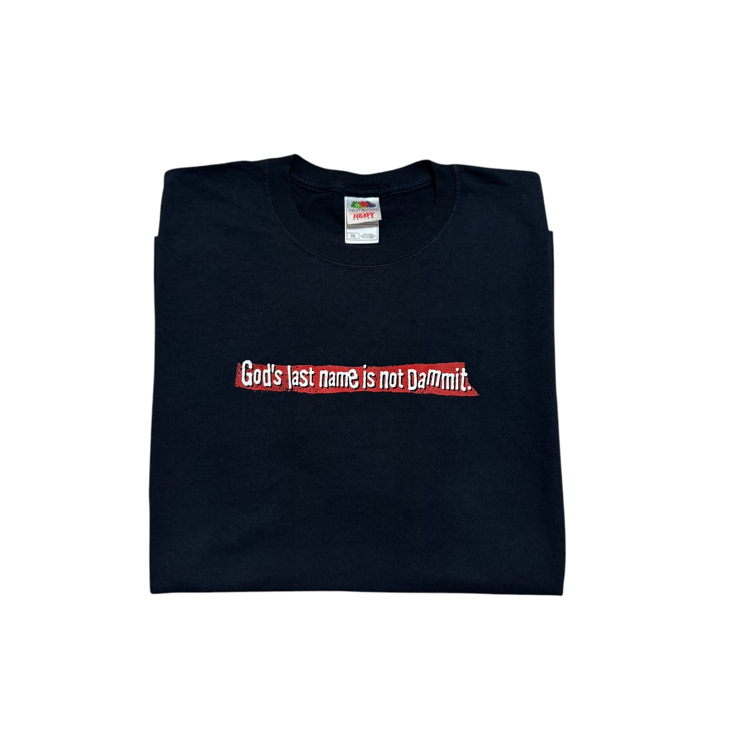 God’s Last Name T-Shirt 2000s (XXL)