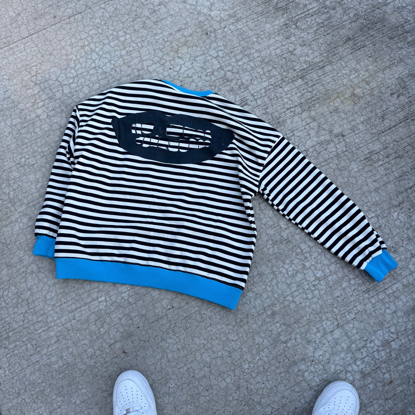 Fat Summer 1/1 Striped Crewneck (XL)