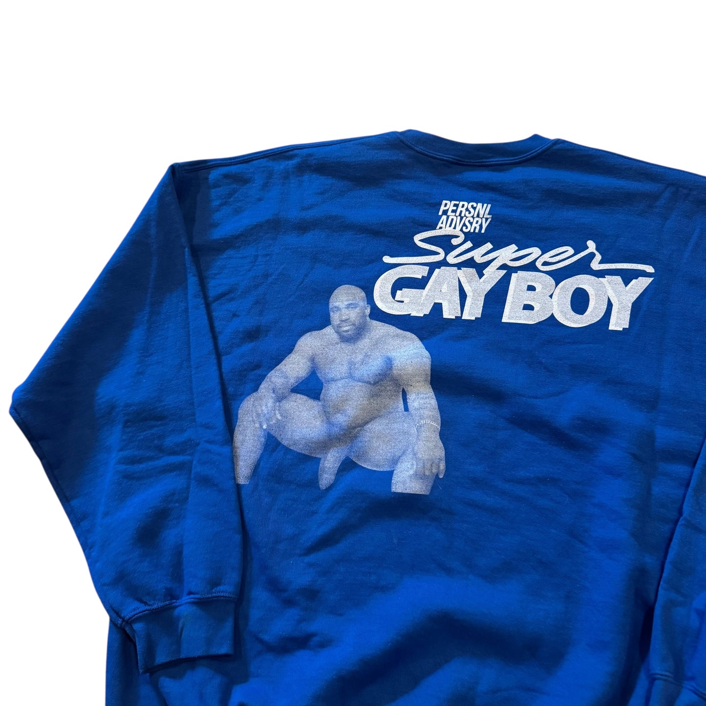 Super Gay Boy Crewneck (XXL) PERSONALS COLLECTION
