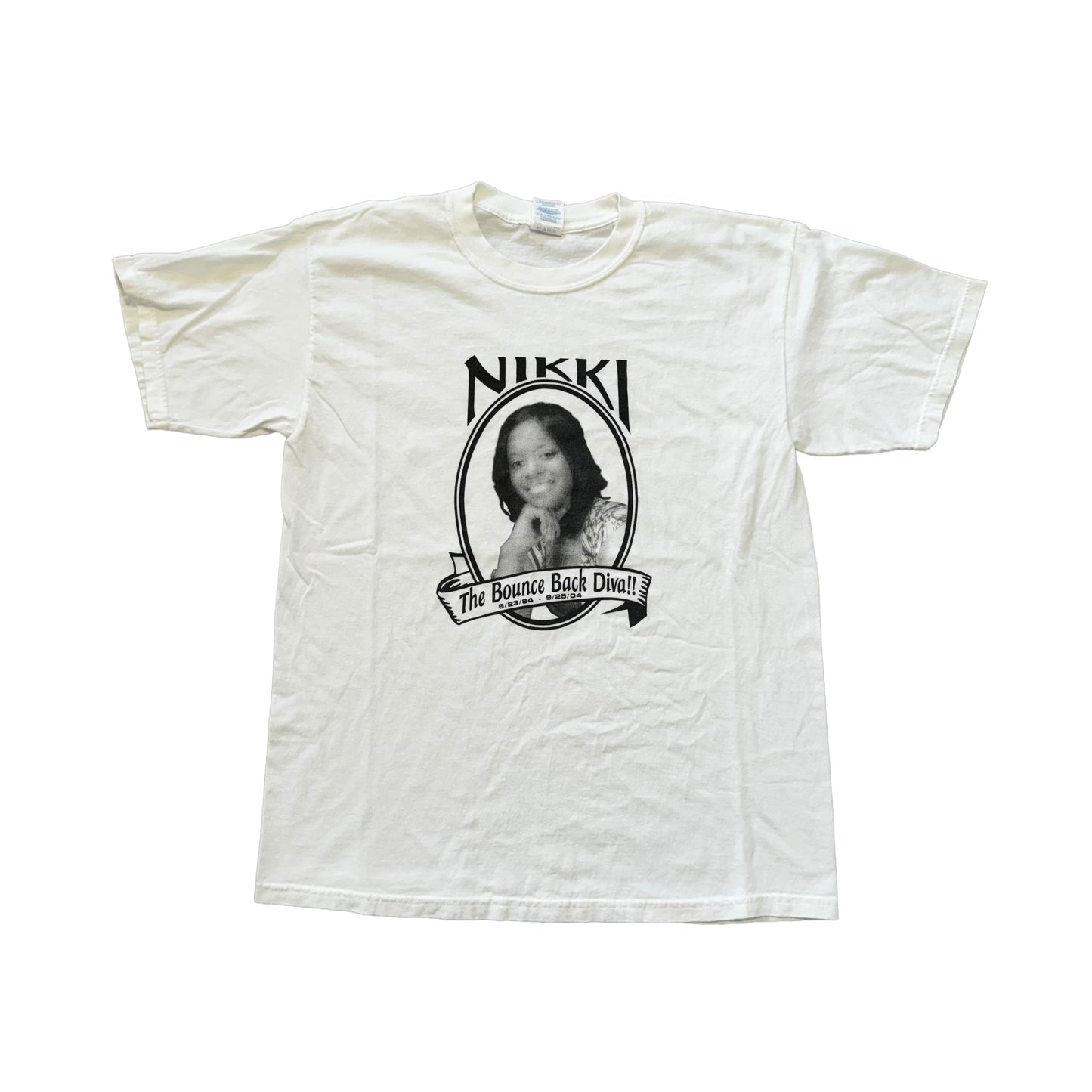 Nikki The Bounce Back Diva! T-Shirt 2004 (Large) PERSONALS COLLECTION