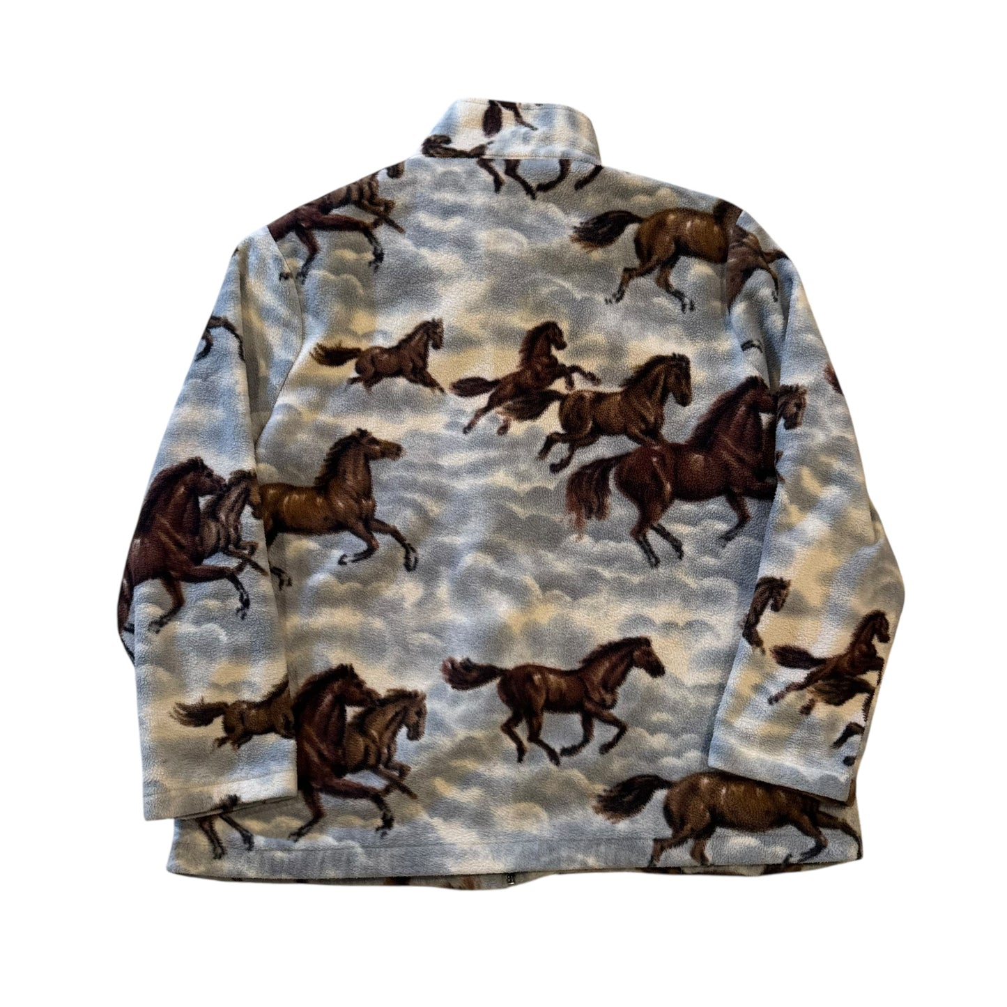 Horses In The Clouds All Over Print Fleece (XXL)