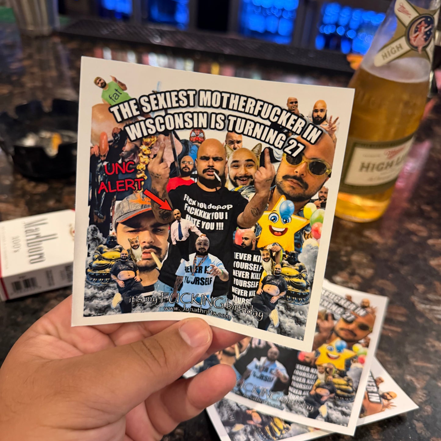 Buy Me A Beer Sticker 3 Pack
