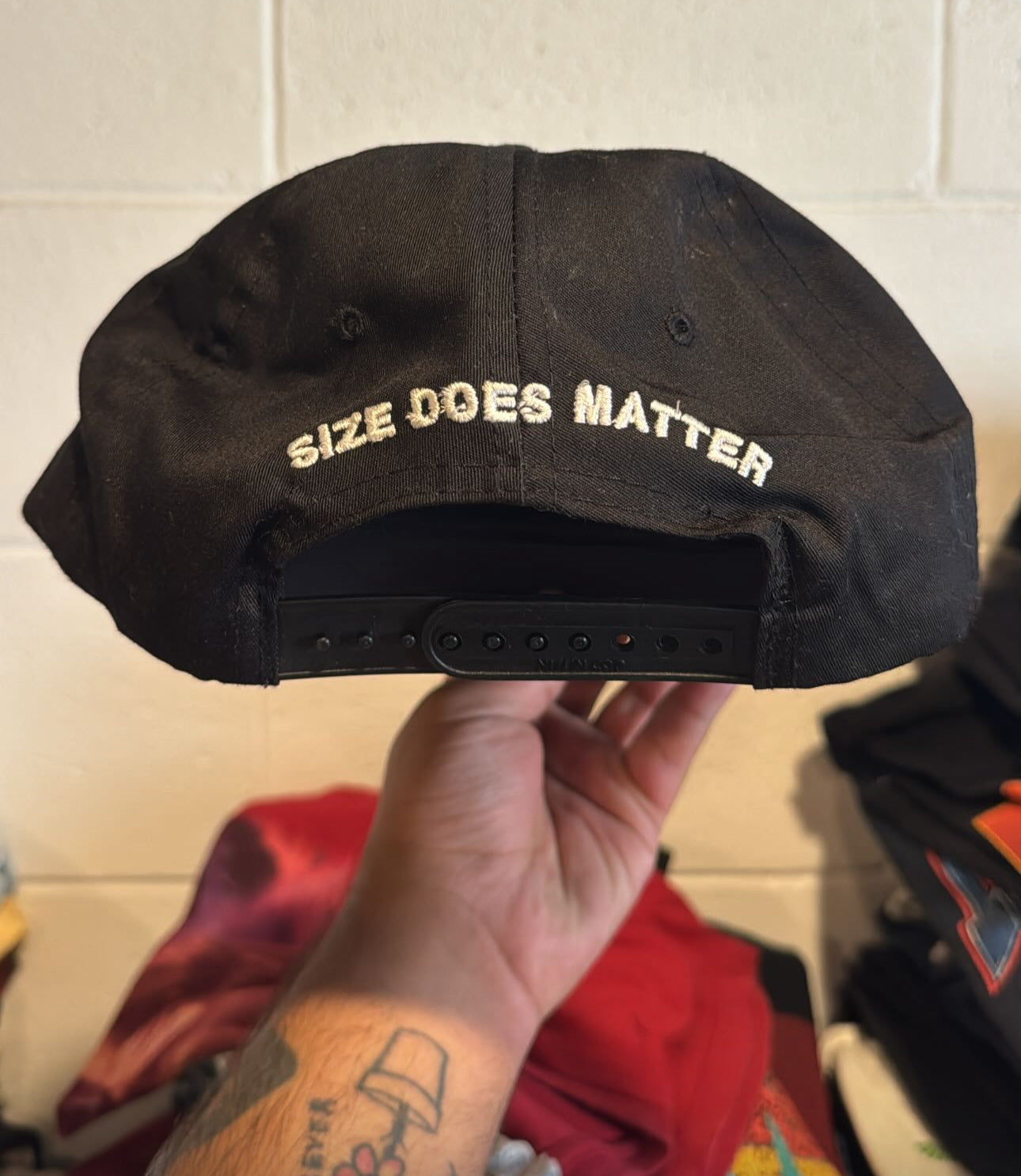 Godzilla Size Does Matter Hat 90s