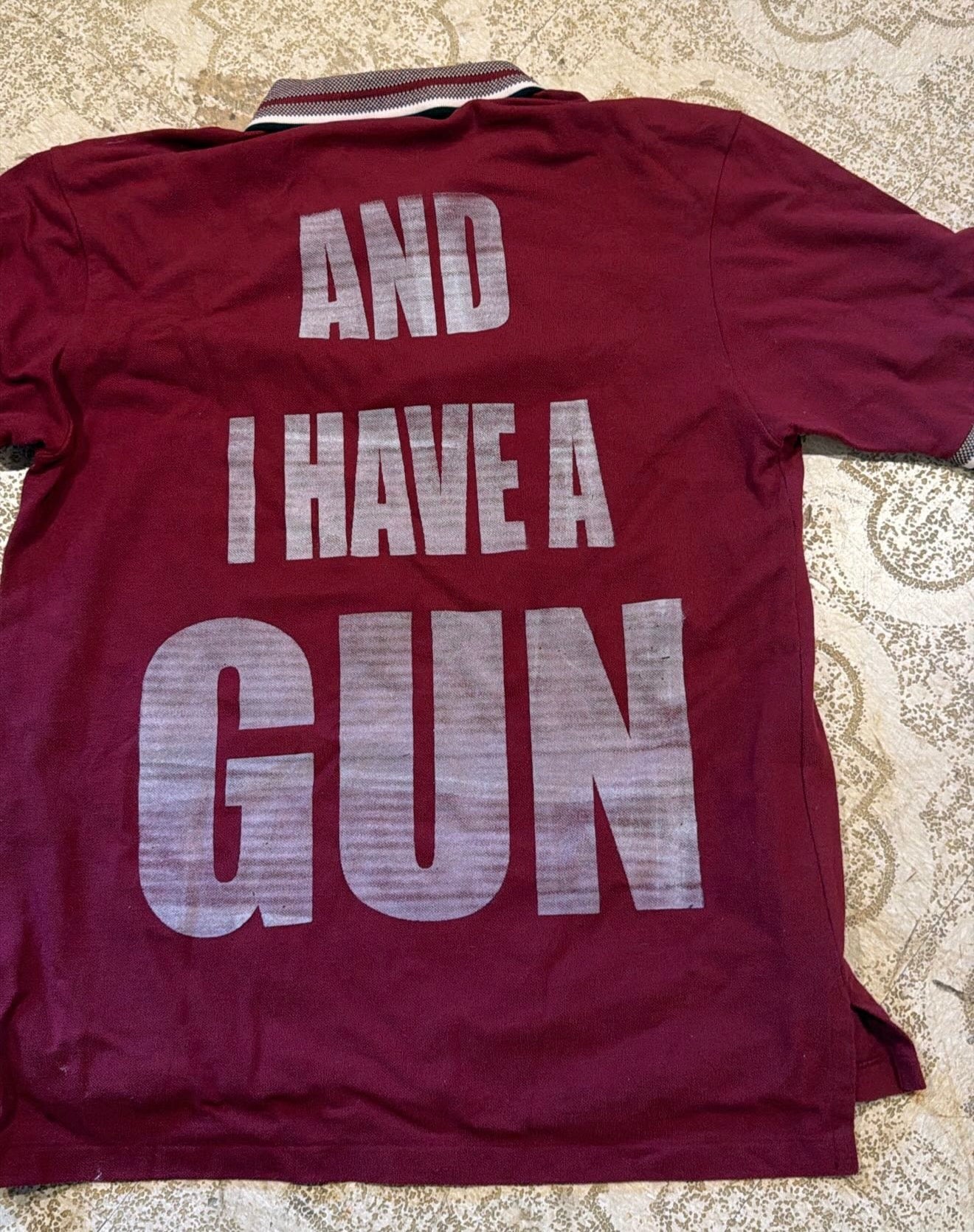 Fat Retard Faggot Polo T-Shirt (XL)
