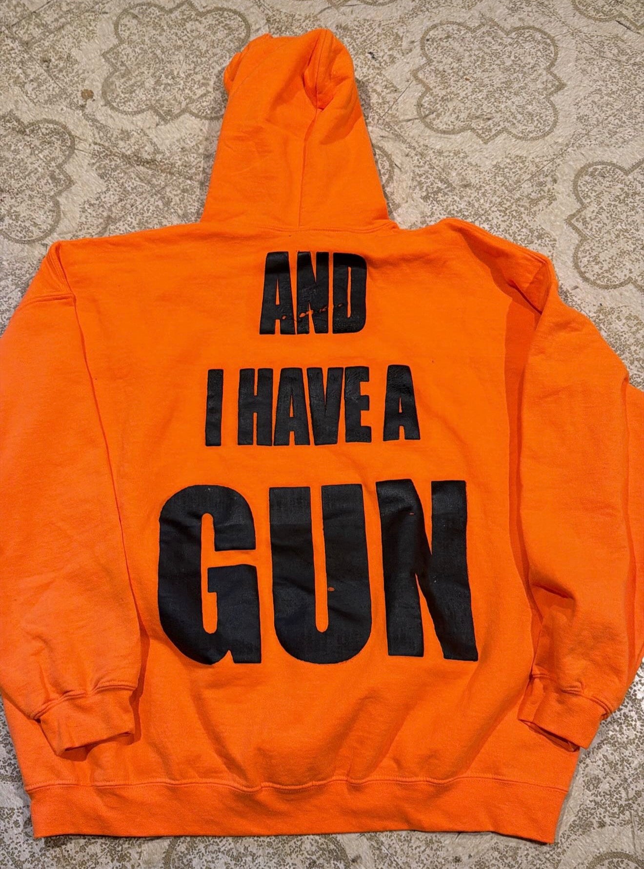 Fat Retard Faggot Hoodie (XXXL)