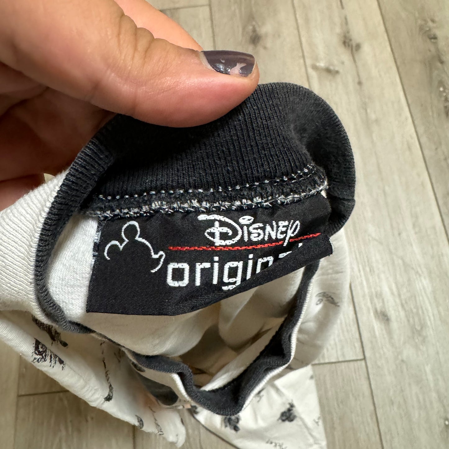 Disney Mickey Mouse All Over Print T-Shirt 90s (Medium)