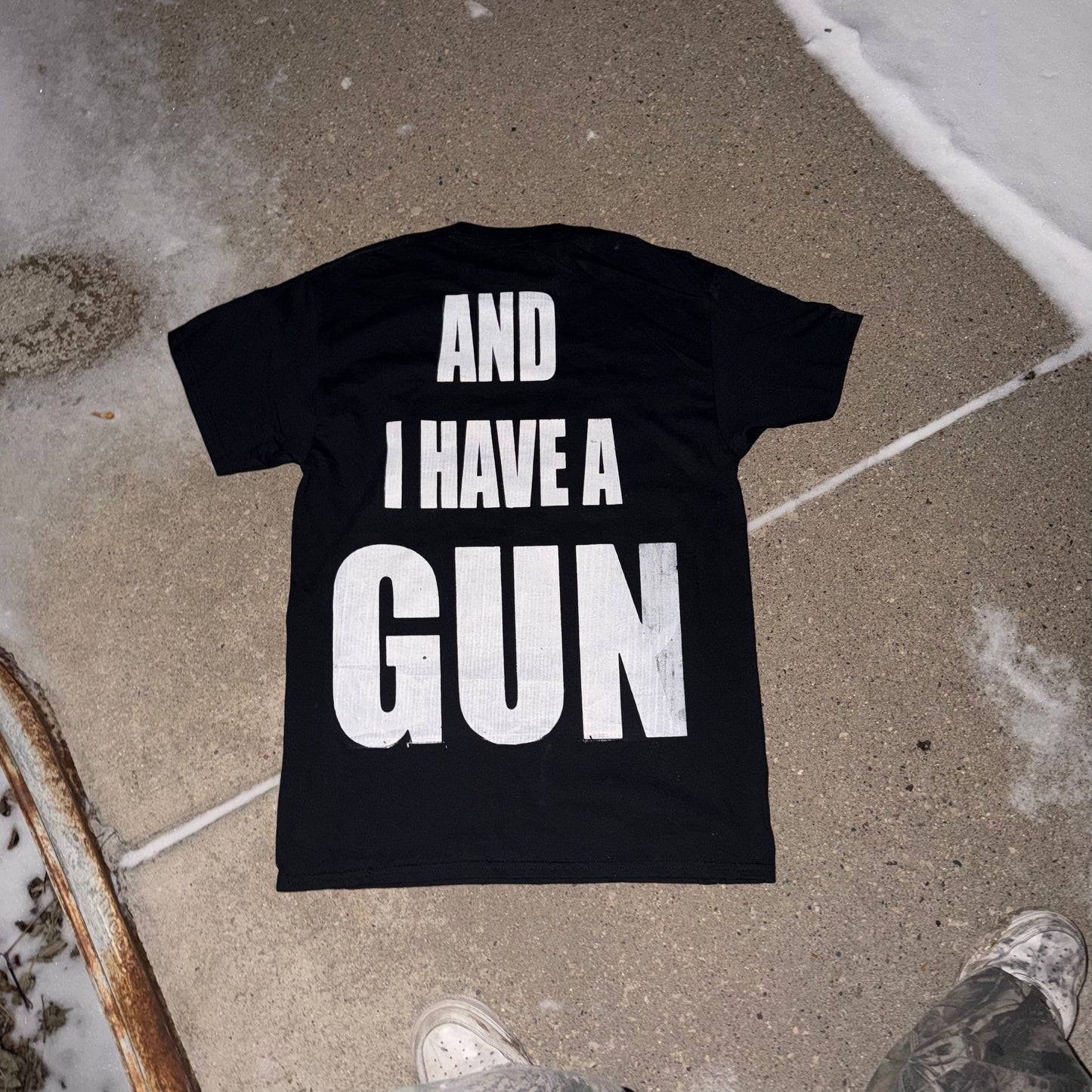 FUCK ICE AND I HAVE A GUN T-Shirt *PREORDER*