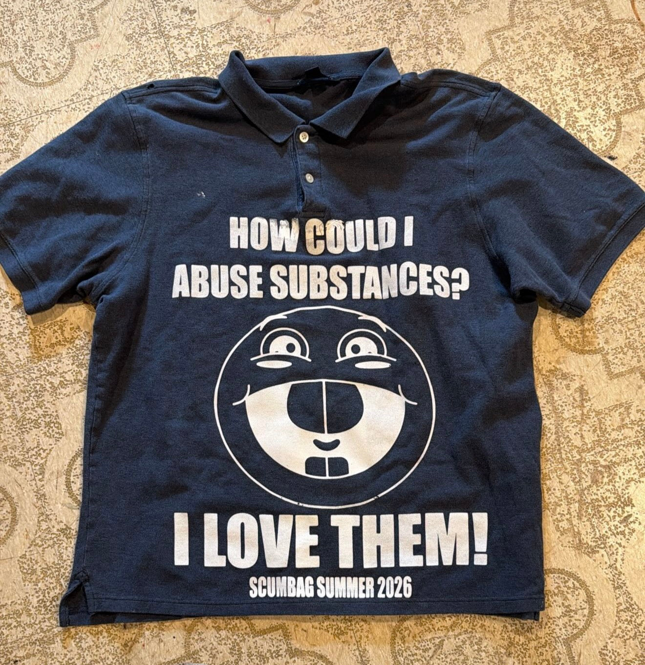 Substance Abuse Polo (XL)