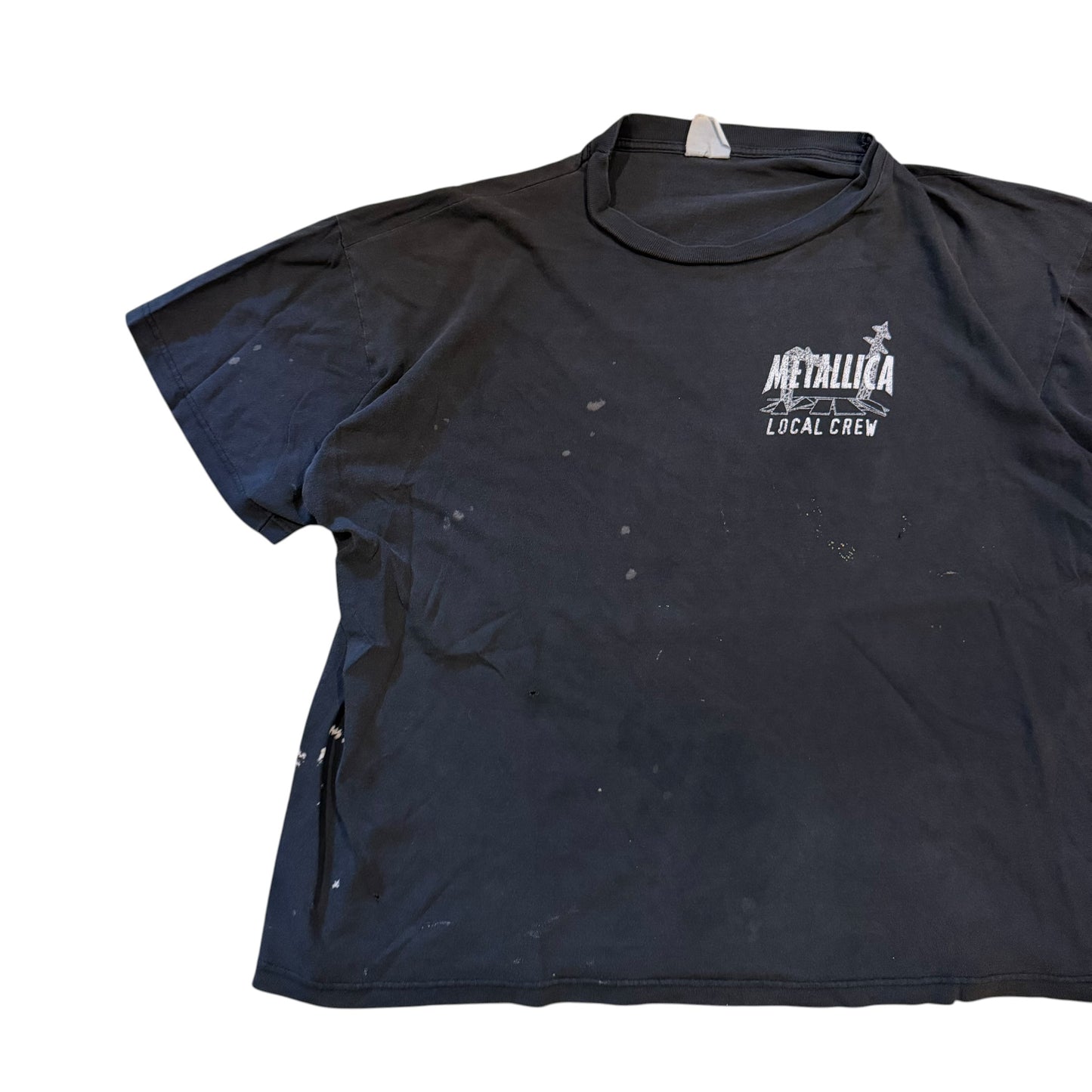 Metallica Local Thrashed Crew T-Shirt 90s (Boxy XL) PERSONALS COLLECTION