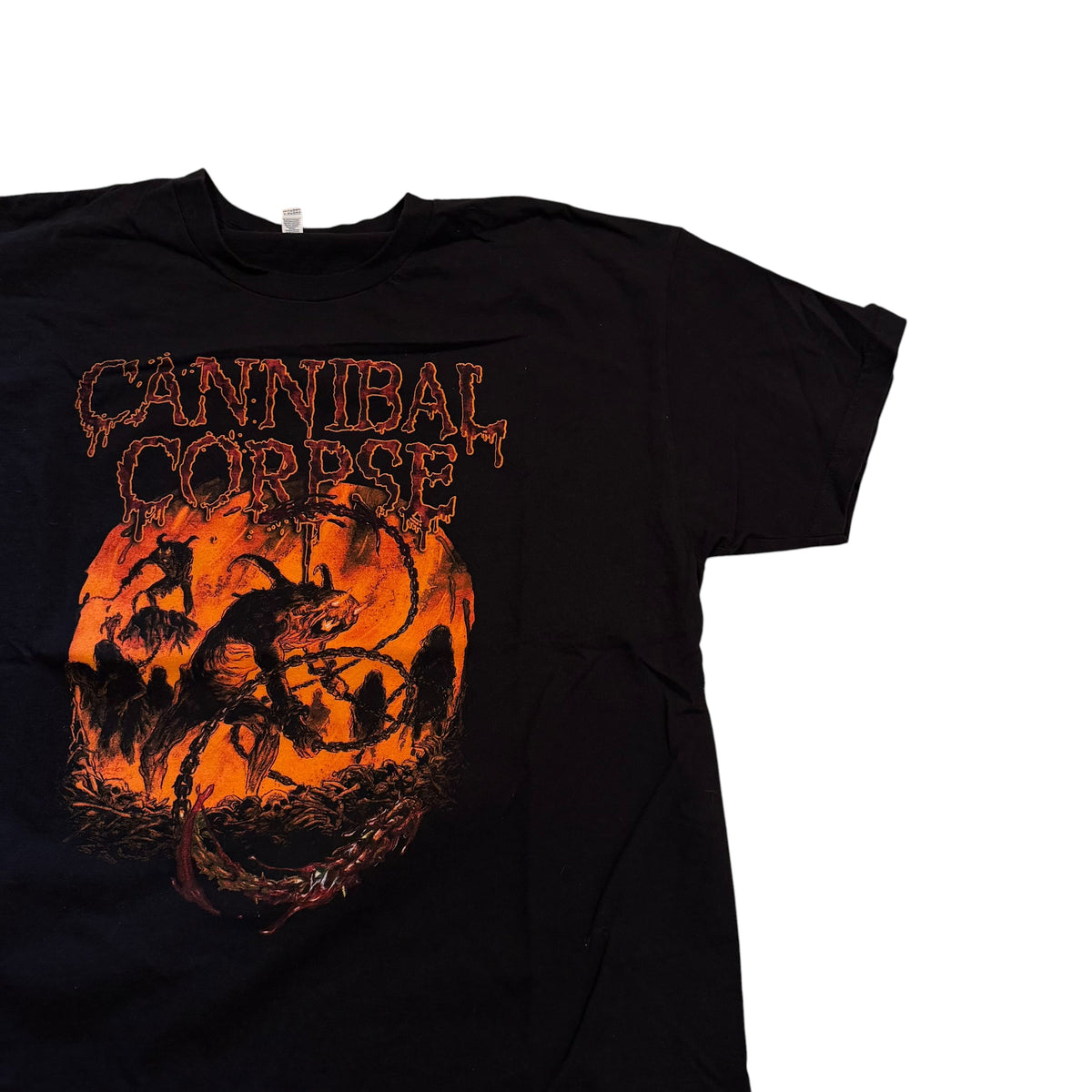 Cannibal Corpse Scourge Of Iron T-Shirt (XXL) PERSONALS COLLECTION