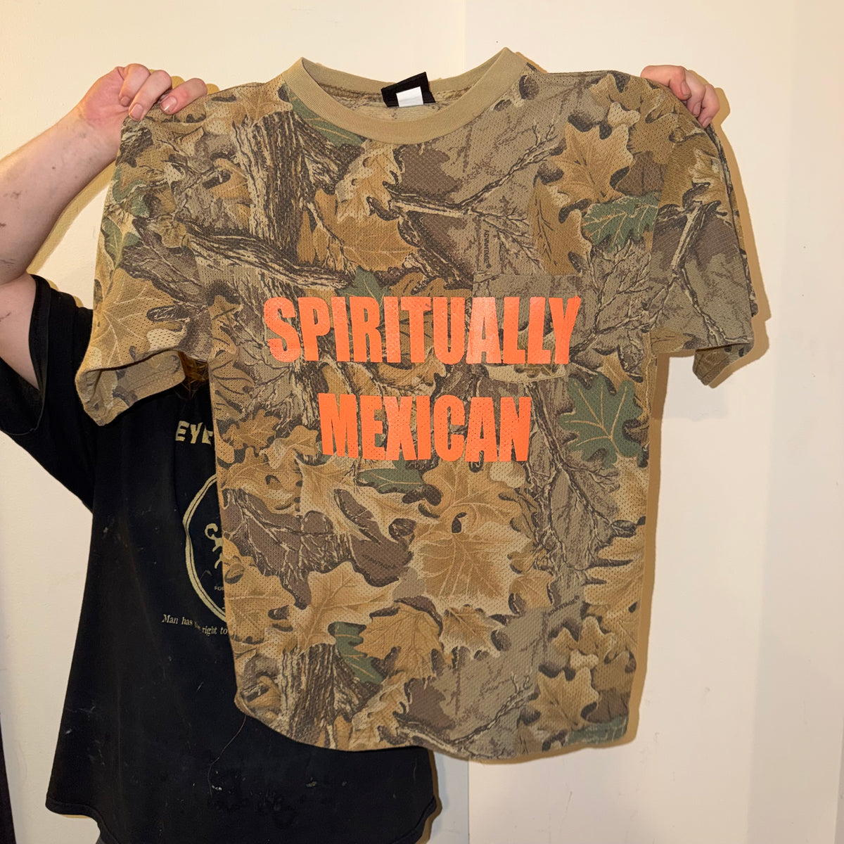 Spiritually Mexican Camo T-Shirt (Large)