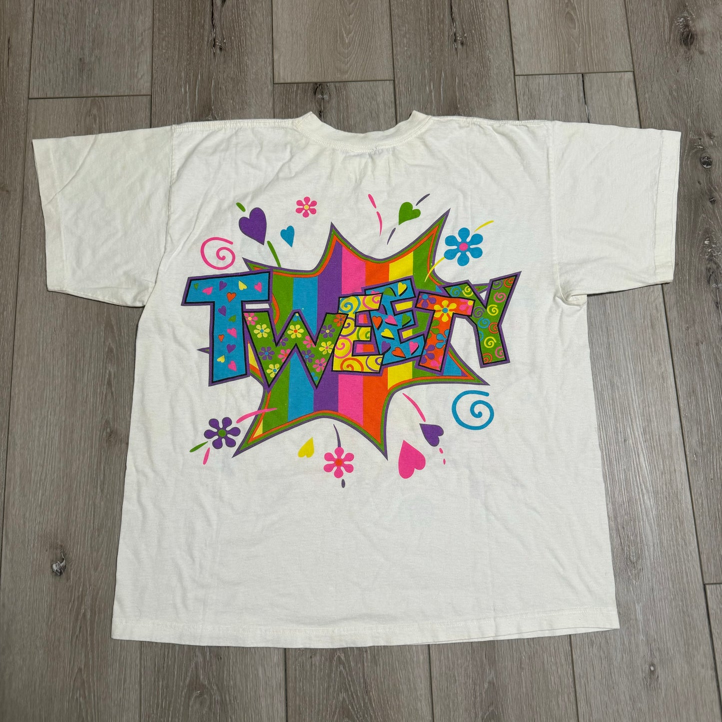 Looney Tunes Tweety Bird T-Shirt 90s (Large)