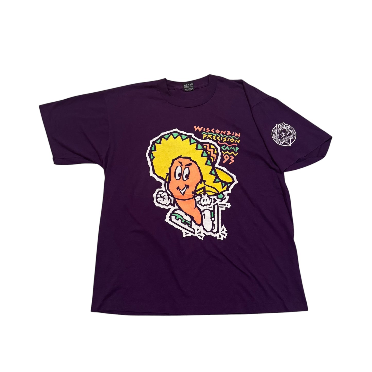 Wisconsin Precision Camp T-Shirt 90s (XL) [ REAL SHOPPER EXCLUSIVE ]