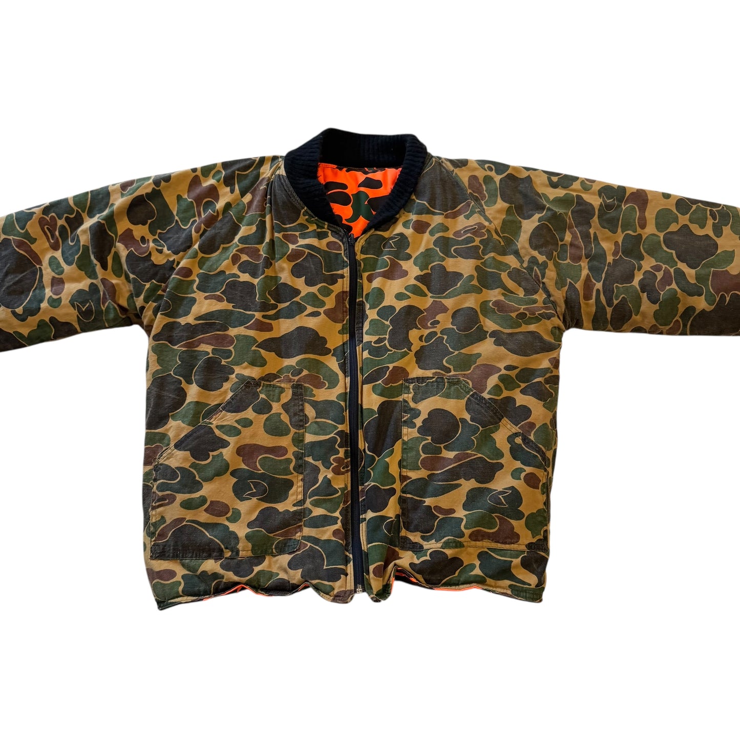 Reversible Camo Jacket 90s (Boxy XXL)