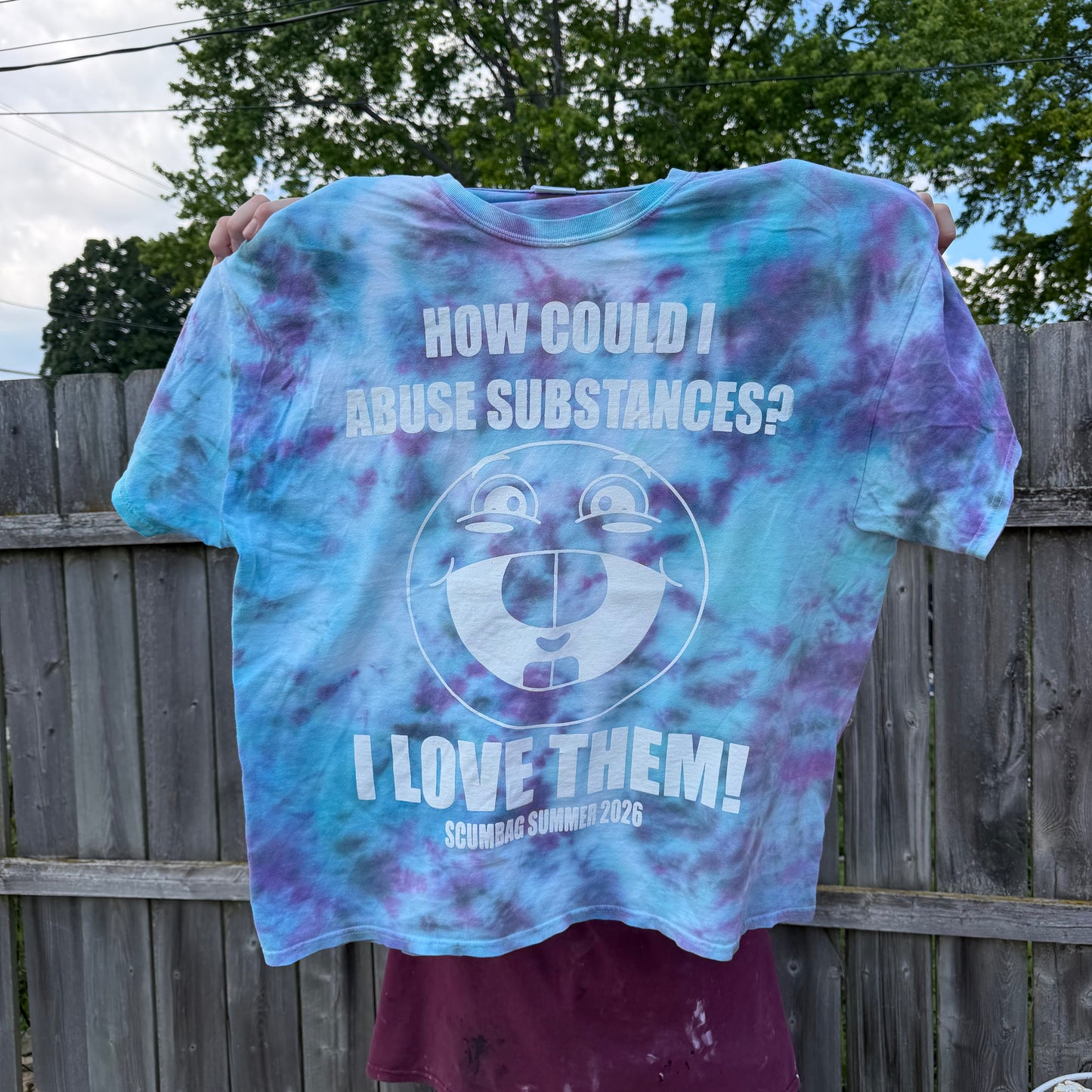 How Could I Abuse Substances? 1/1 T-Shirt (XL)