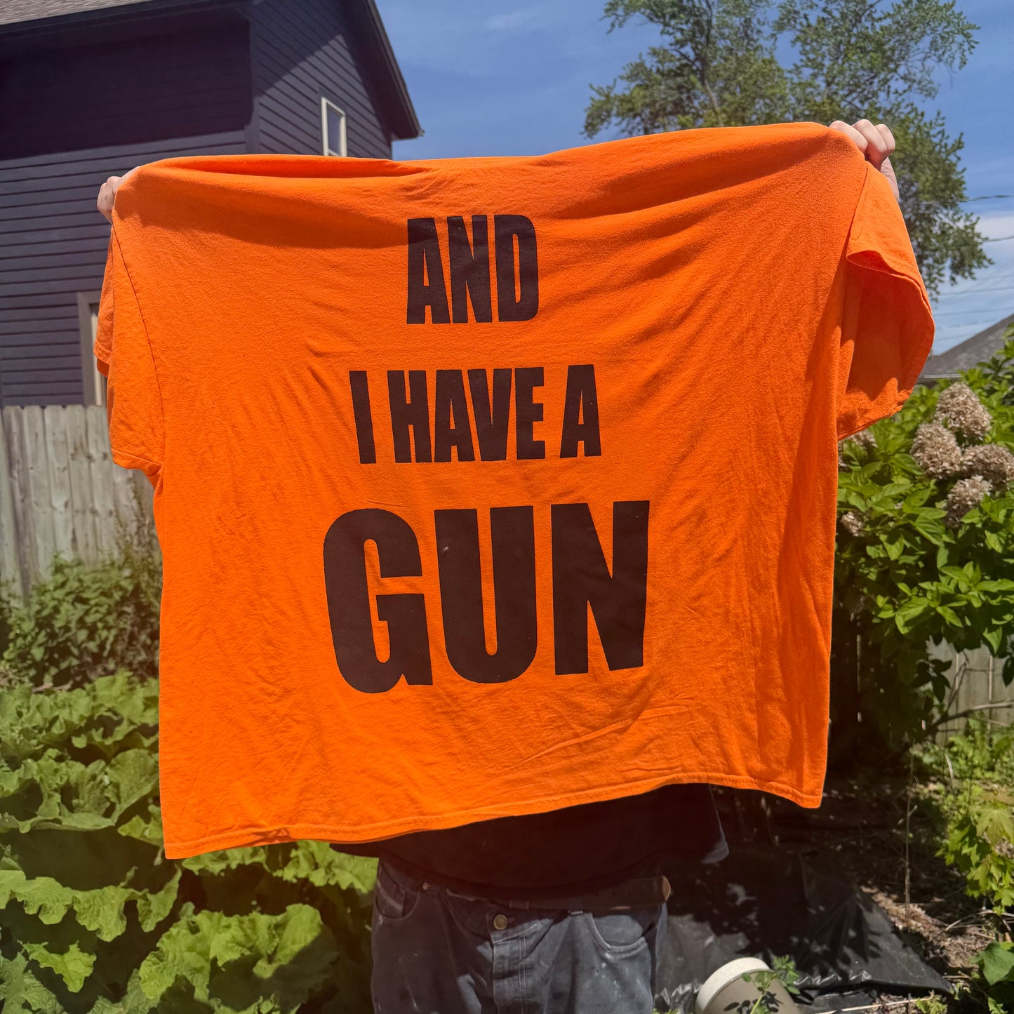 Twink Retard Faggot 1/1 T-Shirt (XXXL) HARDCORE THOUGHTS X JUNA THRIFTS