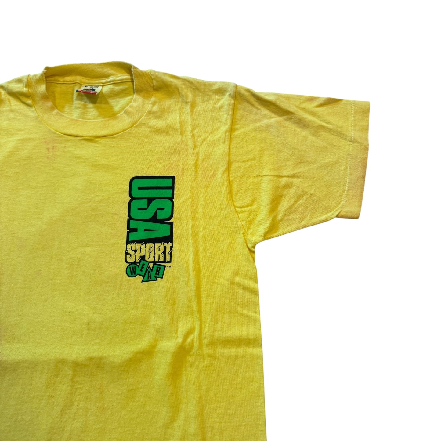 USA Sport Wear T-Shirt 80s (Medium)  [REAL SHOPPER EXCLUSIVE ]