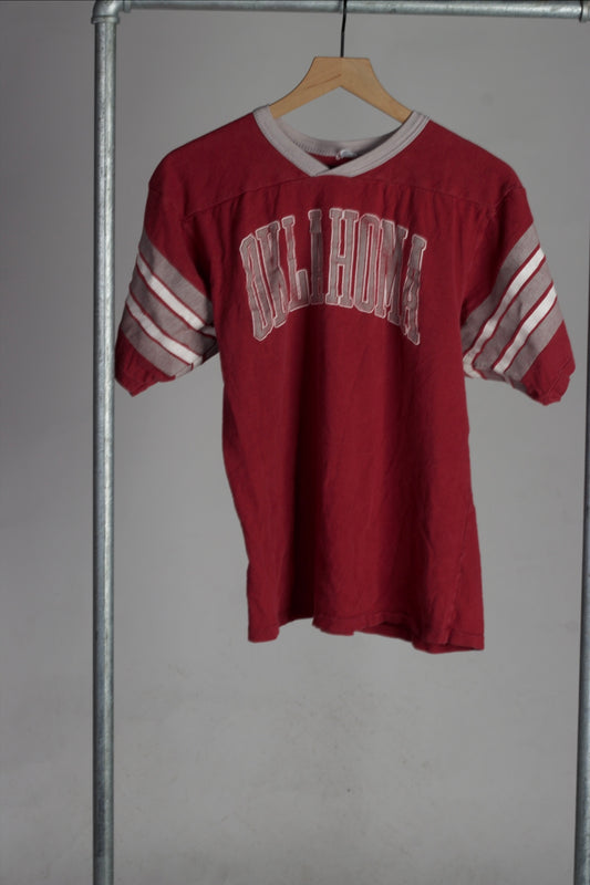 Oklahoma Ringer T-Shirt 90s (Medium) [ REAL SHOPPER EXCLUSIVE ]