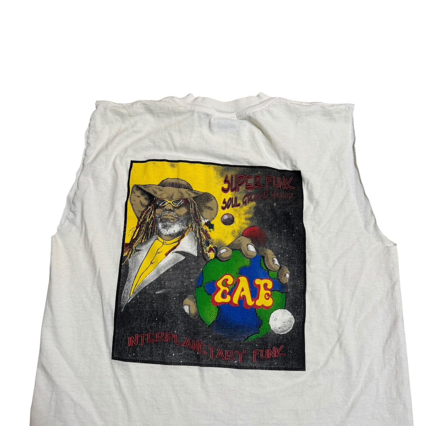 Miami University Super Funk Cut Off T-Shirt 90s (Large) [ REAL SHOPPER EXCLUSIVE ]