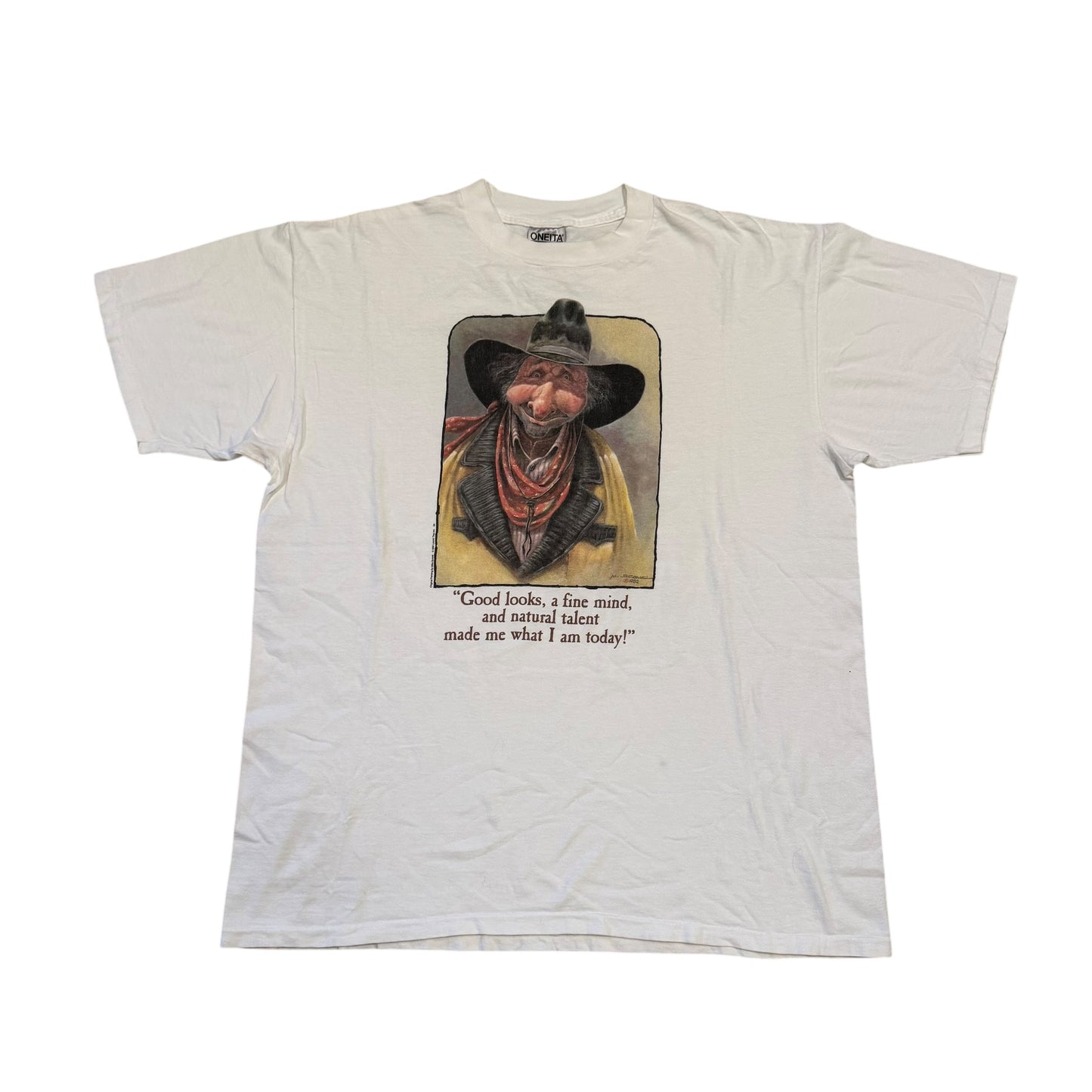 Cowboy “Good Looks” T-Shirt 90s (XL)
