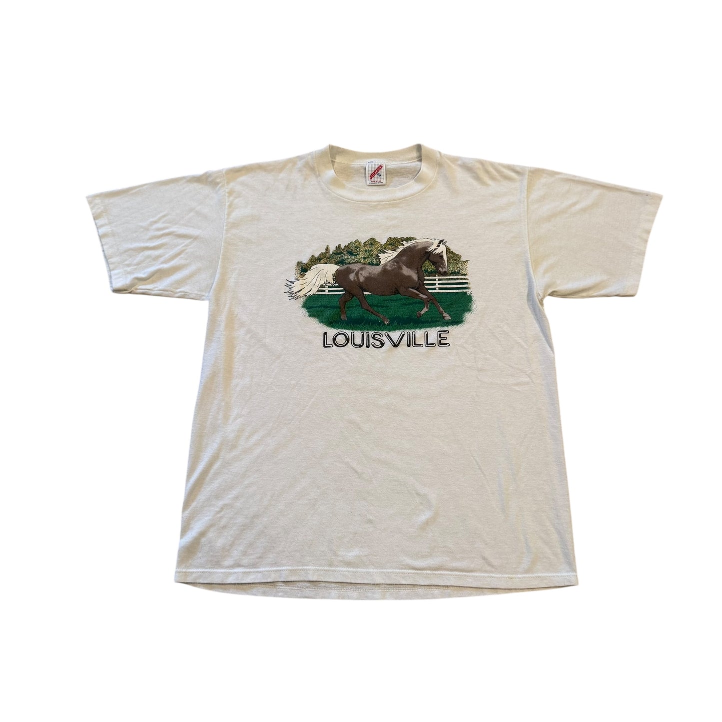 Louisville Horse T-Shirt 90s (Large) [ REAL SHOPPER EXCLUSIVE ]