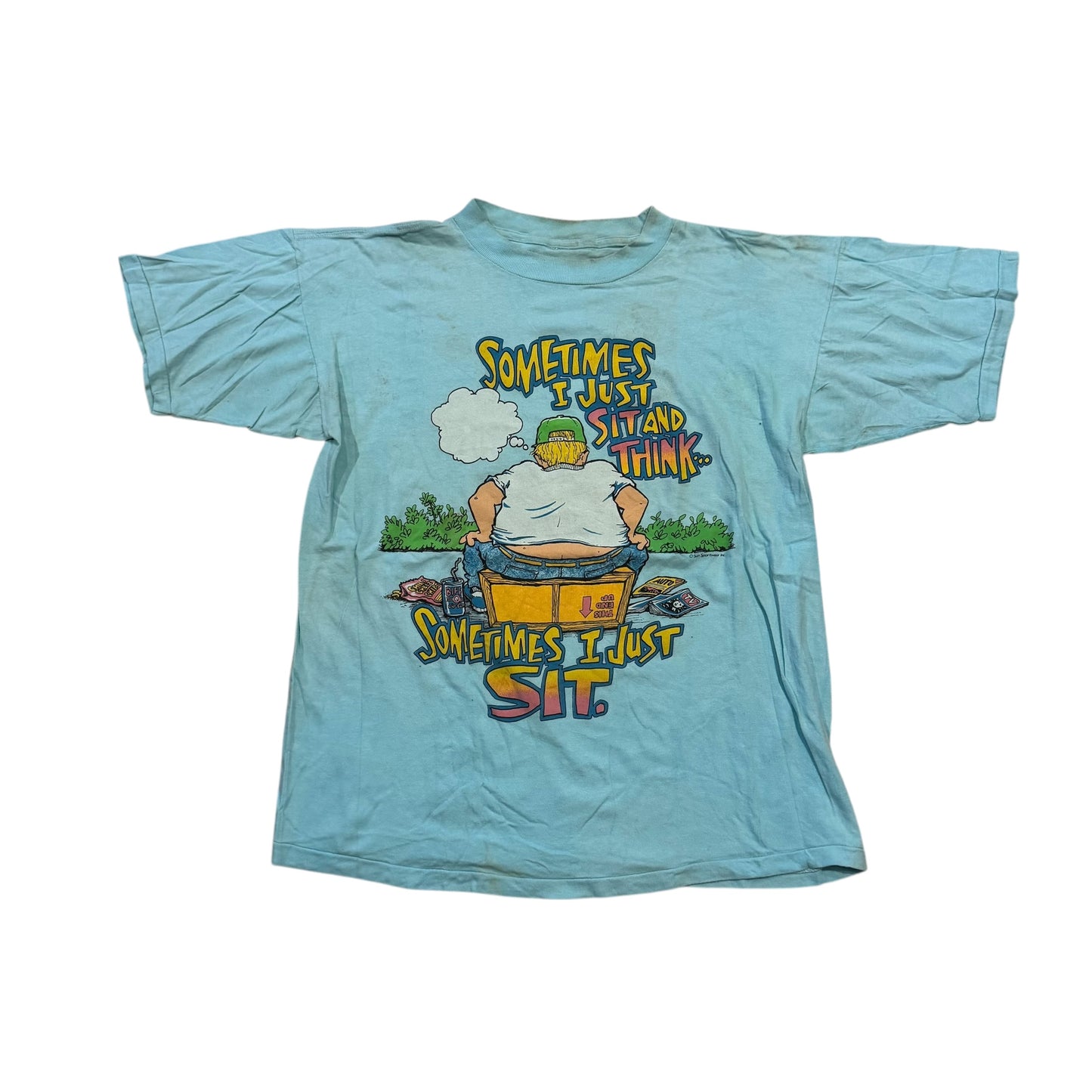 Sometimes I Just Sit T-Shirt 90s (XL) [ REAL SHOPPER EXCLUSIVE ]