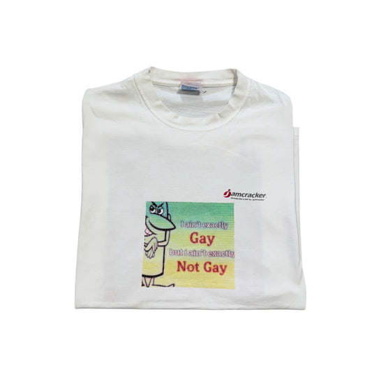 I Ain’t Exactly Gay 1/1 T-Shirt (XL) PERSONALS COLLECTION