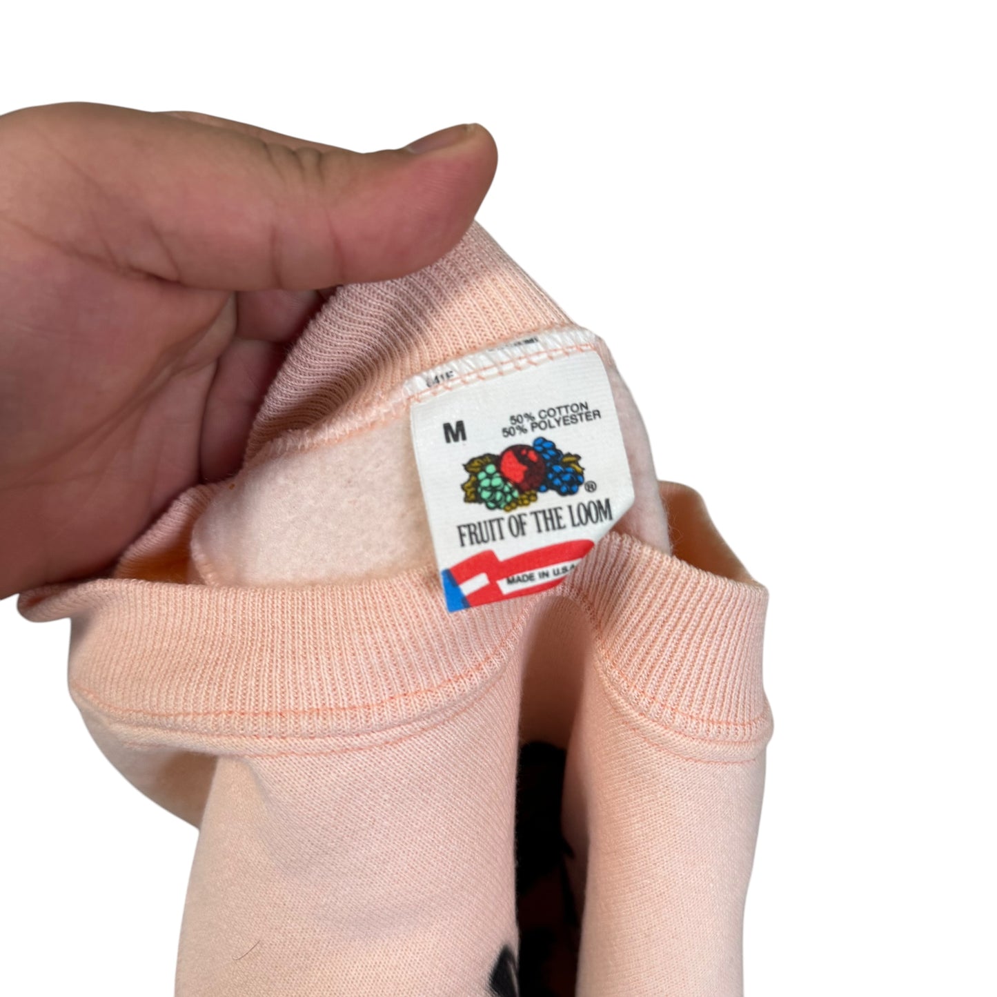 The Smokies Peach Crewneck 80s (Medium) [ REAL SHOPPER EXCLUSIVE ]