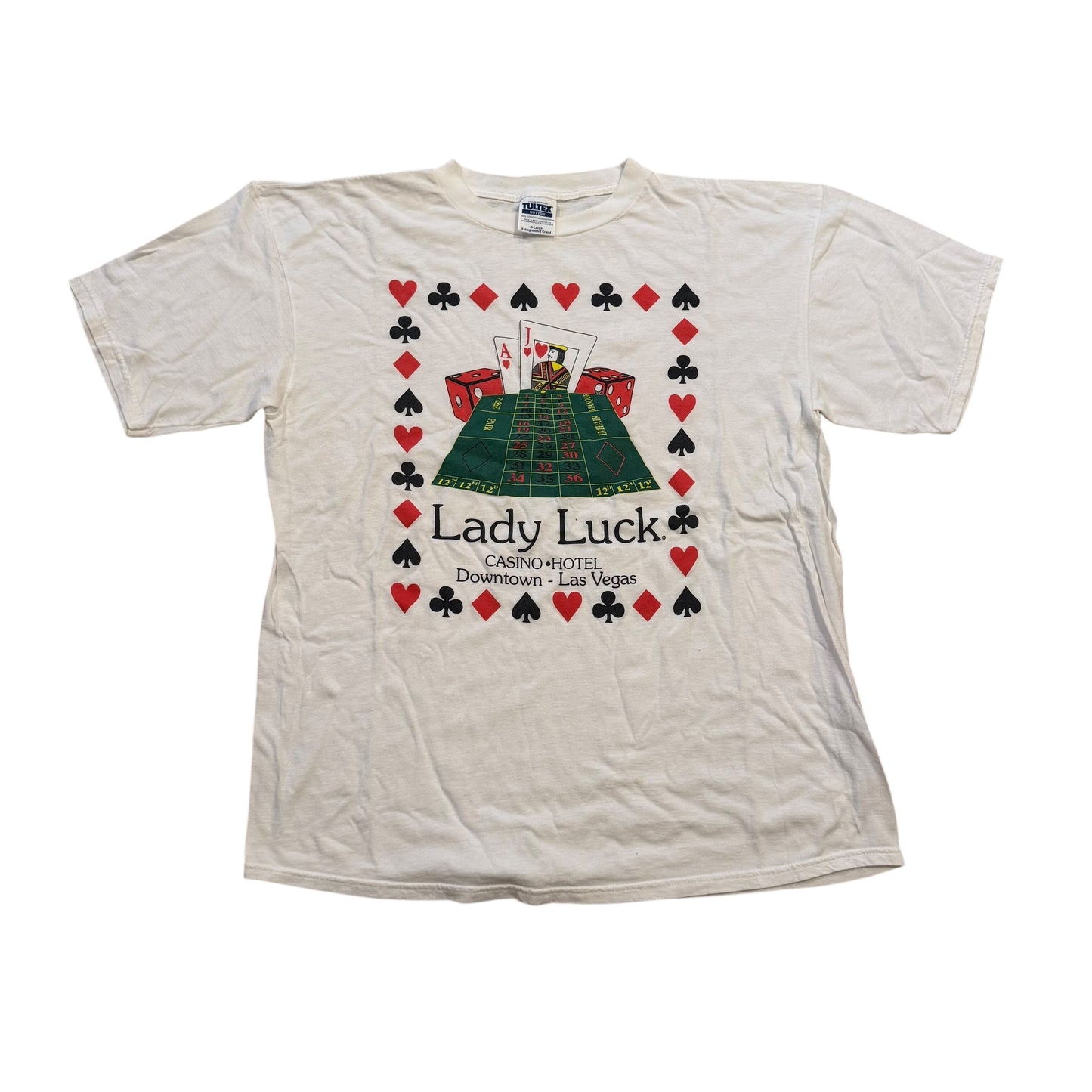 Lady Luck T-Shirt 90s (XL) [ REAL SHOPPER EXCLUSIVE ]