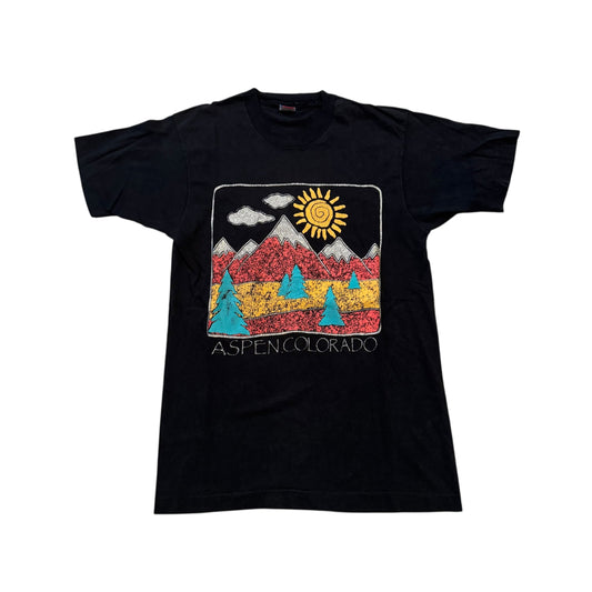 Aspen Colorado Destination T-Shirt 90s (Large) [ REAL SHOPPER EXCLUSIVE ]