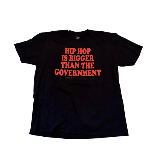 Erykah Badu Hip Hop Is Bigger Than The Government T-Shirt (XXL) PERSONALS COLLECTION