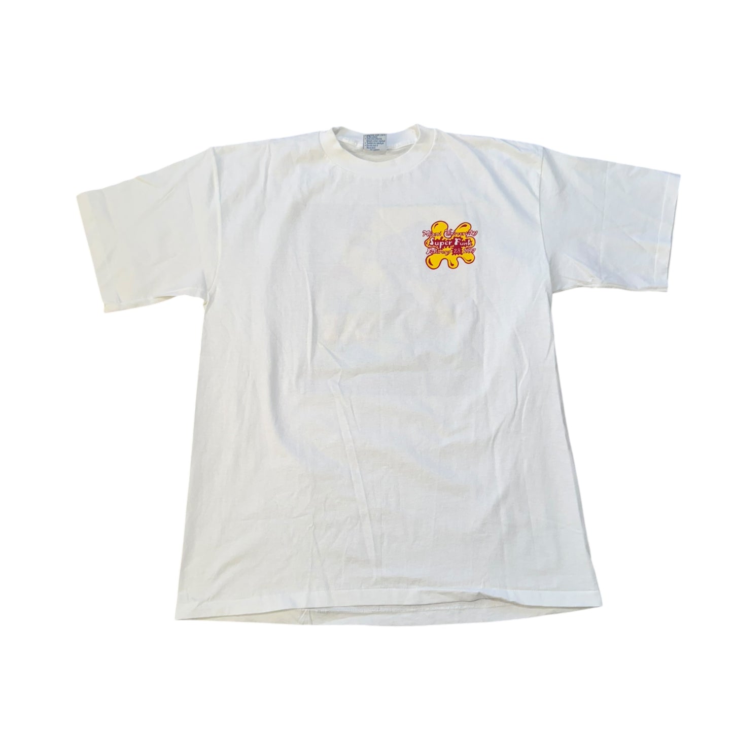 Miami University Super Funk T-Shirt 90s (XL) [ REAL SHOPPER EXCLUSIVE ]