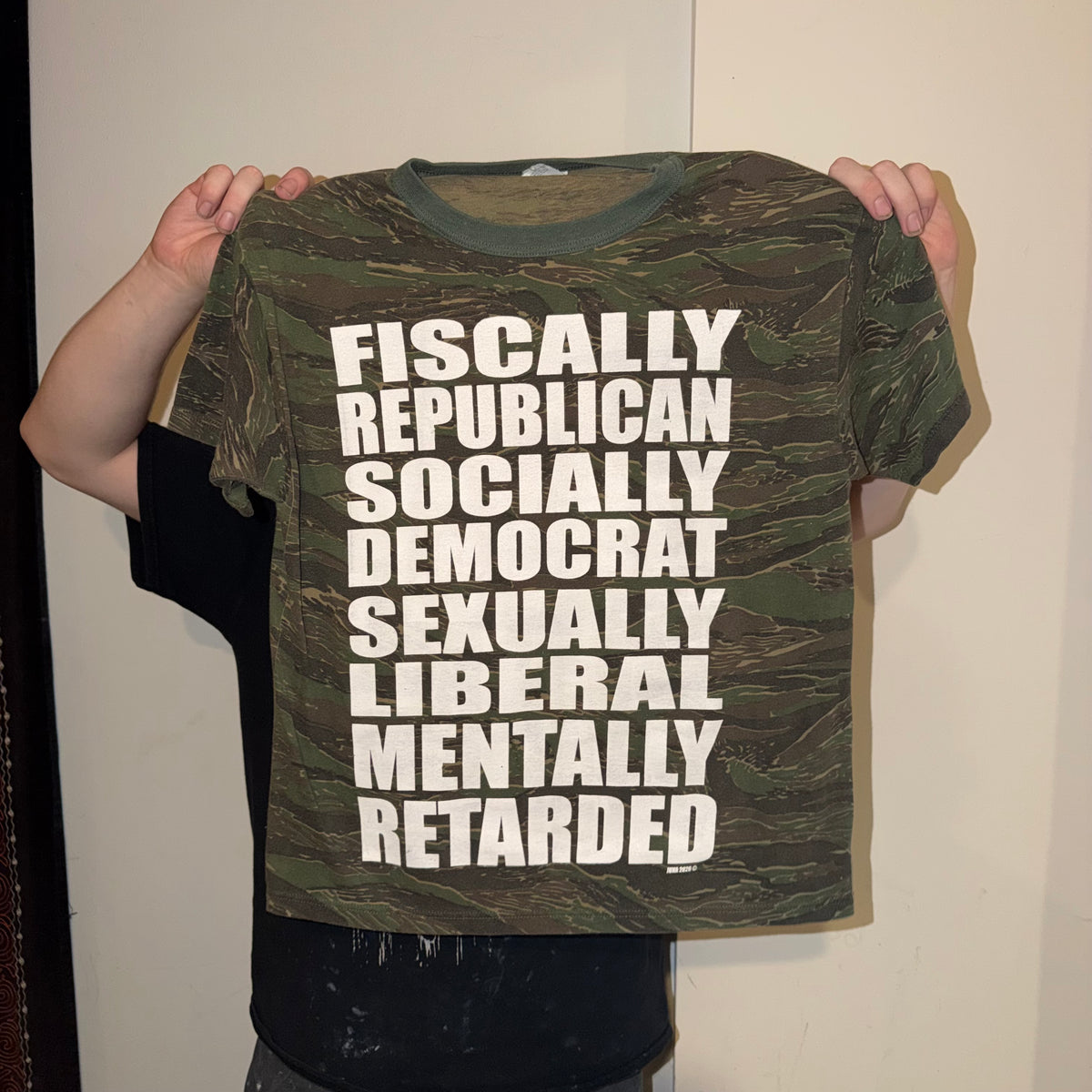 Fiscally Republican 1/1 Camo T-Shirt (Large)