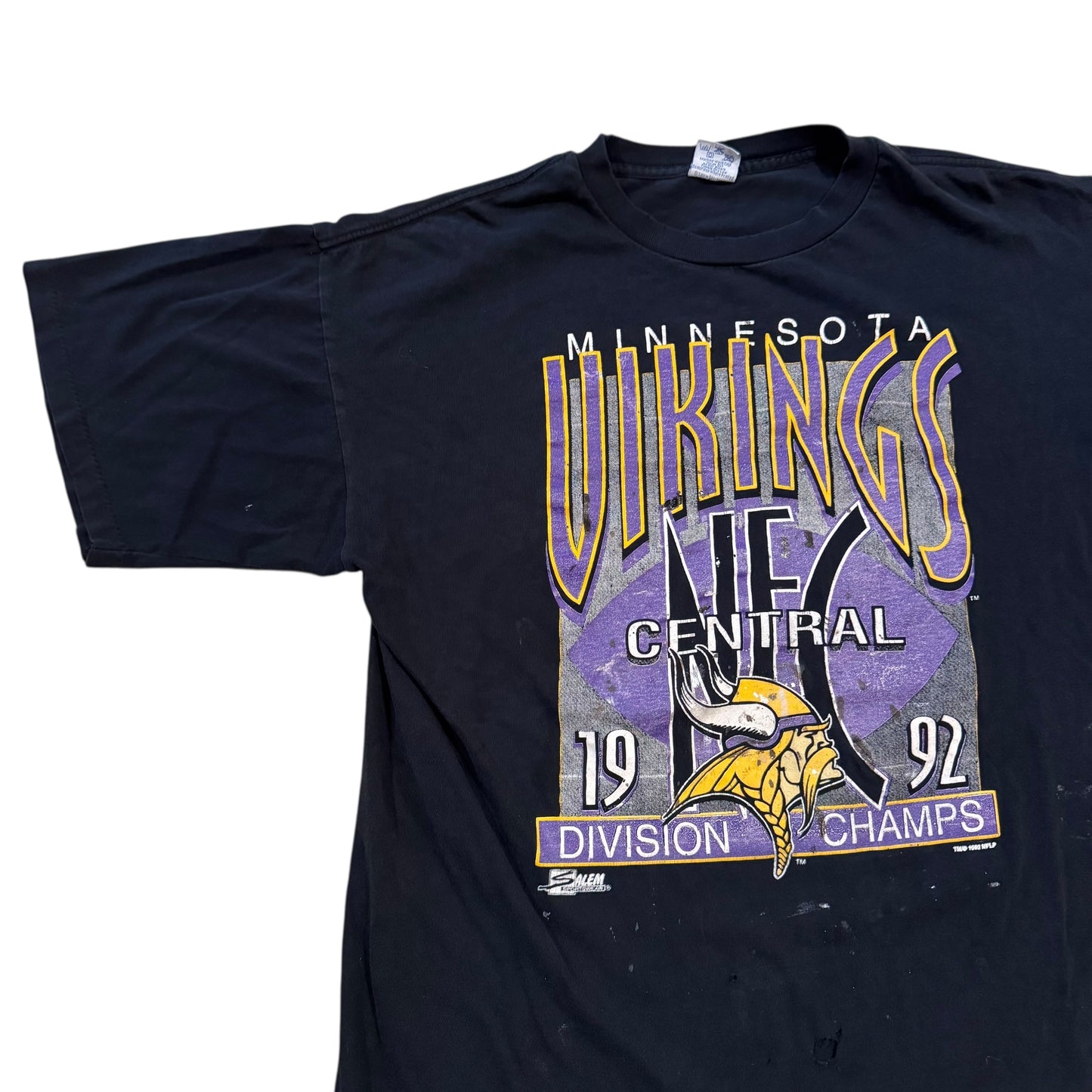 Minnesota Vikings Division Champs T-Shirt 90s (XL) [ REAL SHOPPER EXCLUSIVE ]