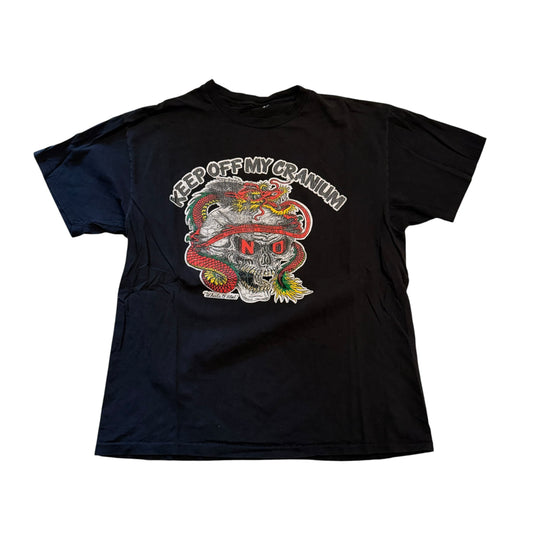 Keep Of My Cranium Biker T-Shirt 90s (XL) PERSONALS COLLECTION