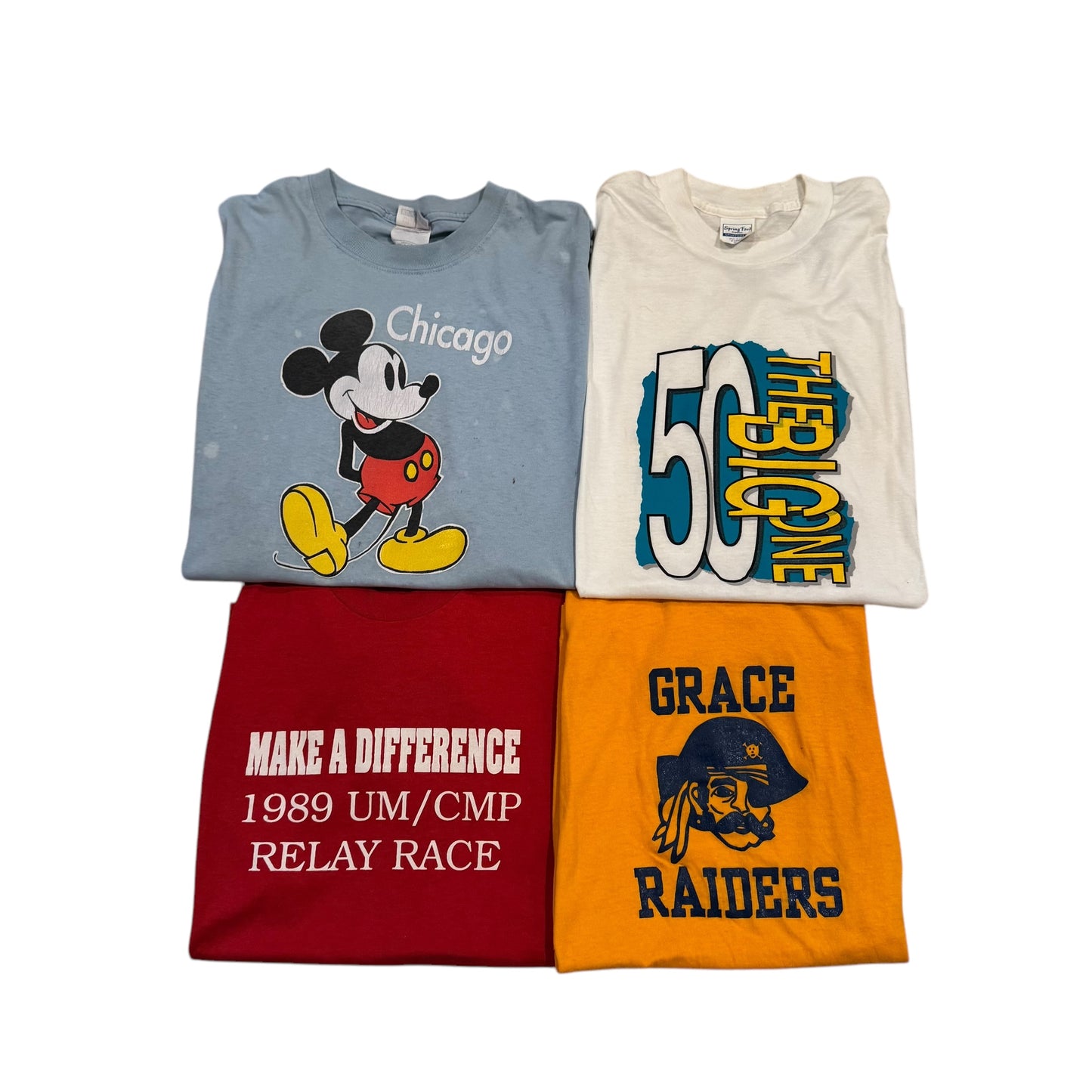 4 Piece T-Shirt Bundle (Small-XXL) [ REAL SHOPPER EXCLUSIVE ]