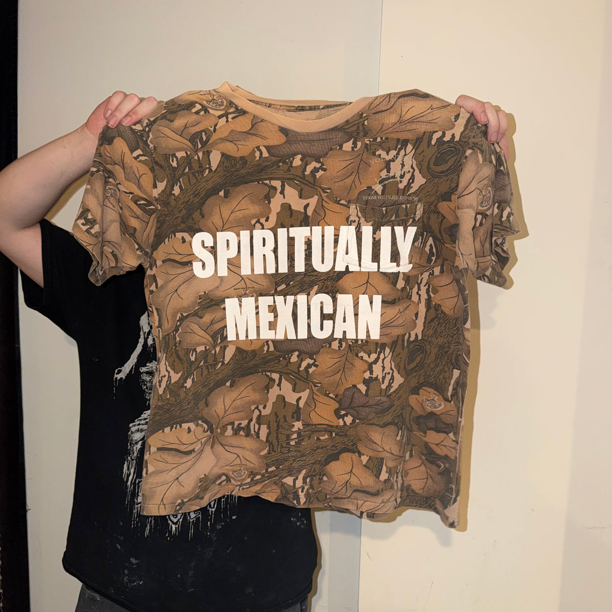 Spiritually Mexican Camo T-Shirt (XL)