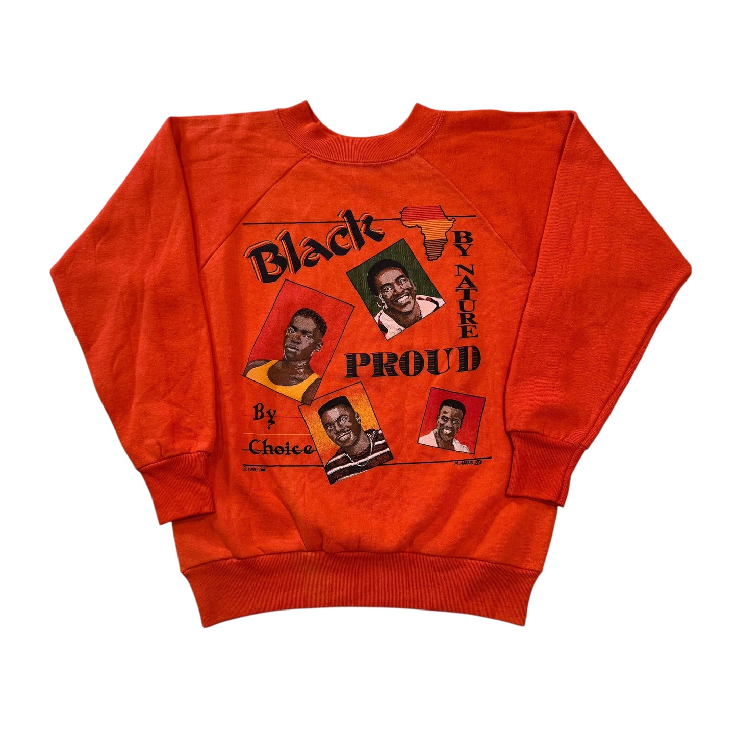 Black And Proud Crewneck 80s (Small) [REAL SHOPPER EXCLUSIVE ]