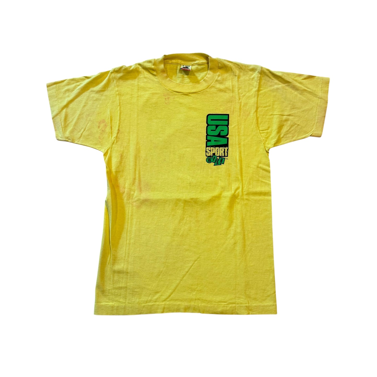 USA Sport Wear T-Shirt 80s (Medium)  [REAL SHOPPER EXCLUSIVE ]