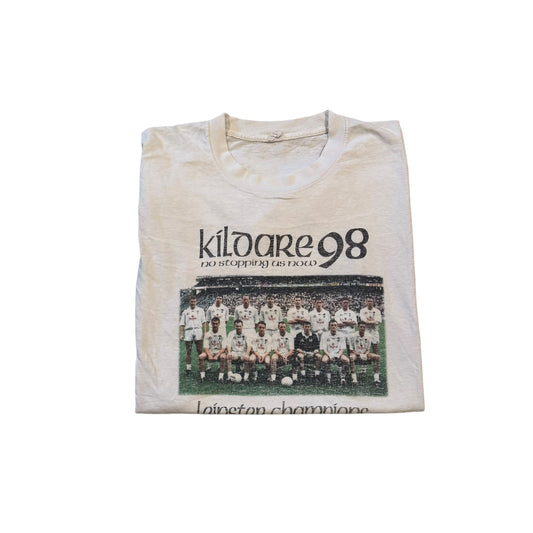 Kildare Football Championship T-Shirt 90s (Large) [ REAL SHOPPER EXCLUSIVE ]