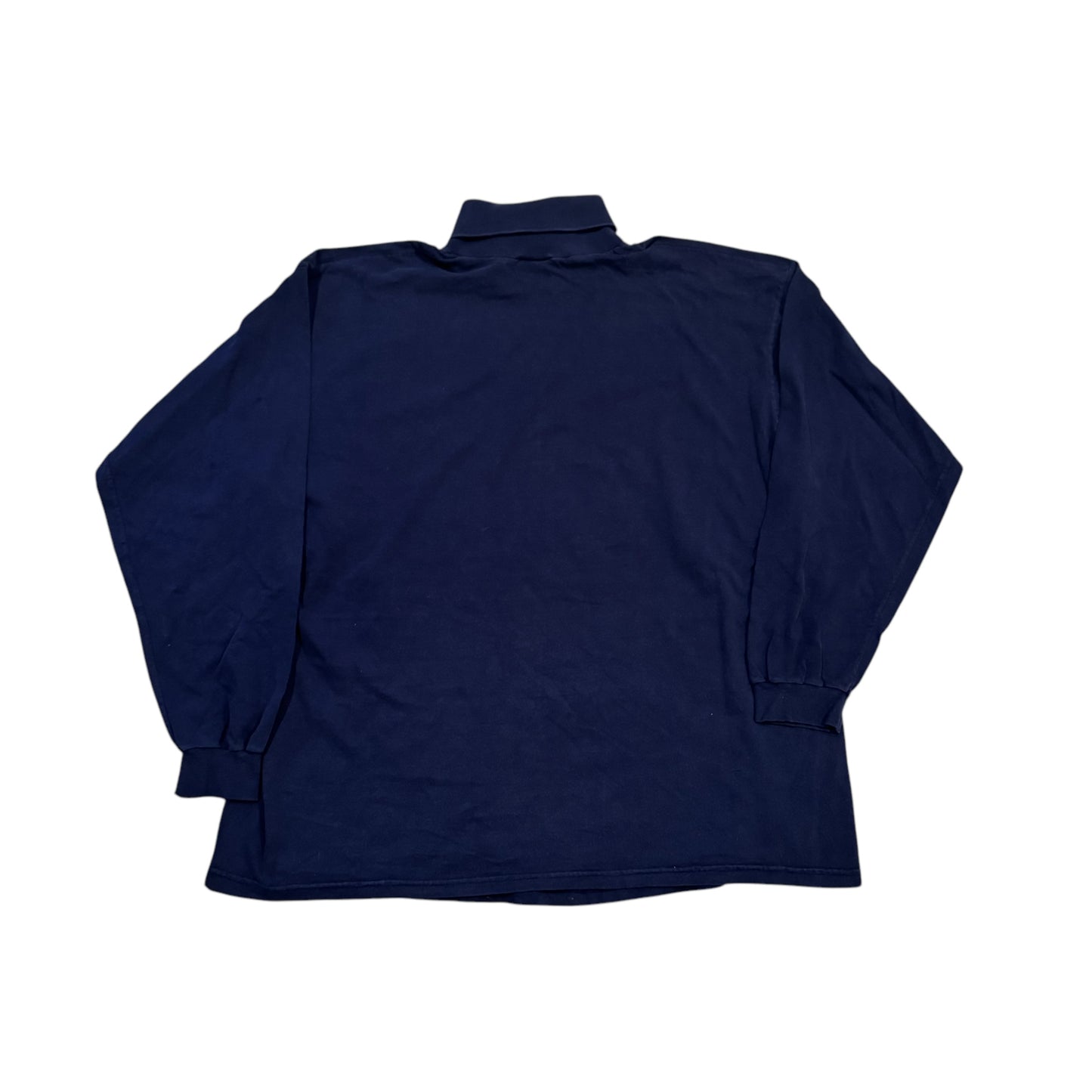 I Hate Hipsters 1/1 Mock Neck Long Sleeve T-Shirt (XL)