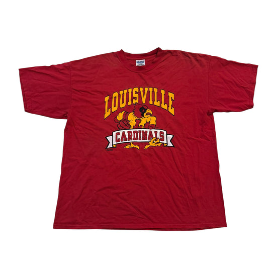 Louisville Cardinals T-Shirt 2000s (XXL) [ REAL SHOPPER EXCLUSIVE ]